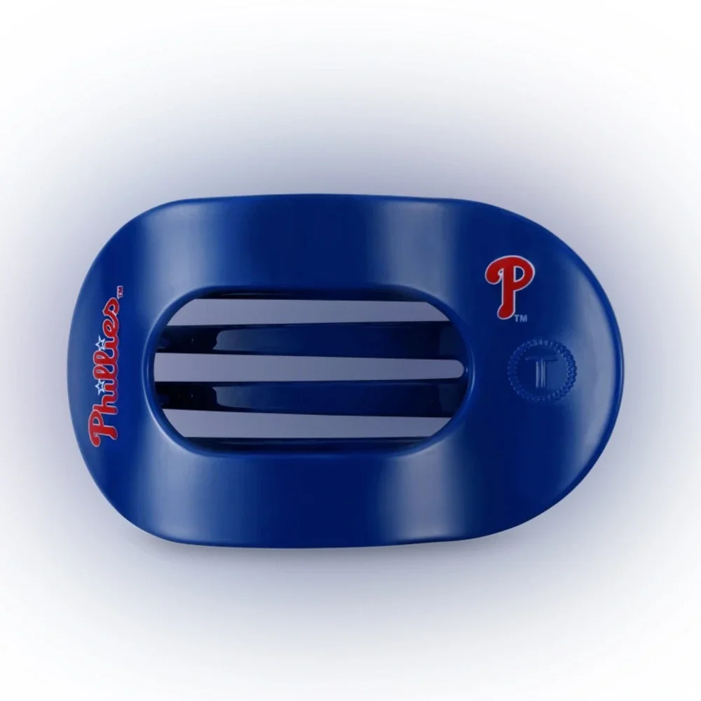 Teleties Phila Phillies Combo Gift Set (Lg Flat Round Hair Clip, Lg & Sm ties)